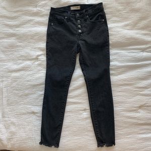 Madewell 9" High-Rise Skinny Berkeley Black 24P